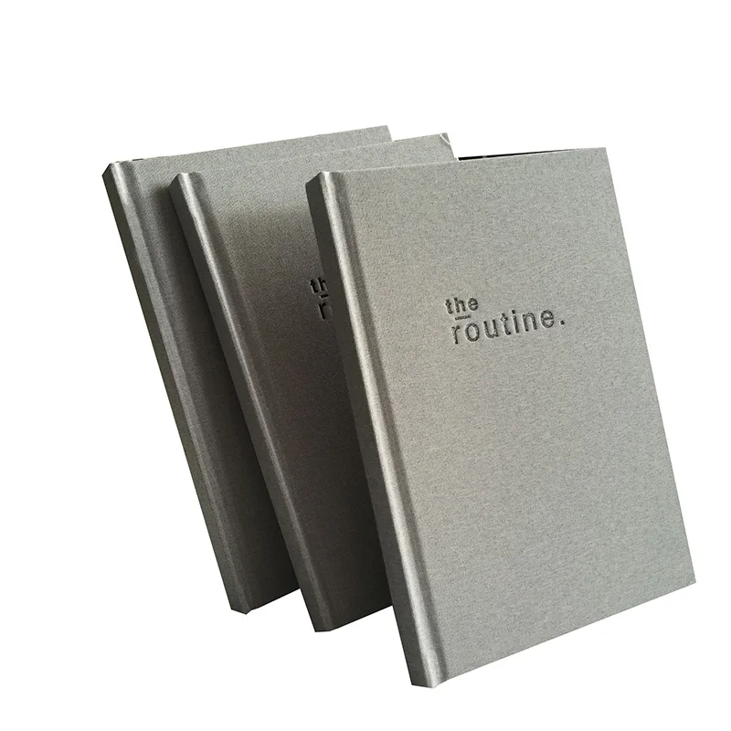 High quality printing full color custom journal plannerbook printing