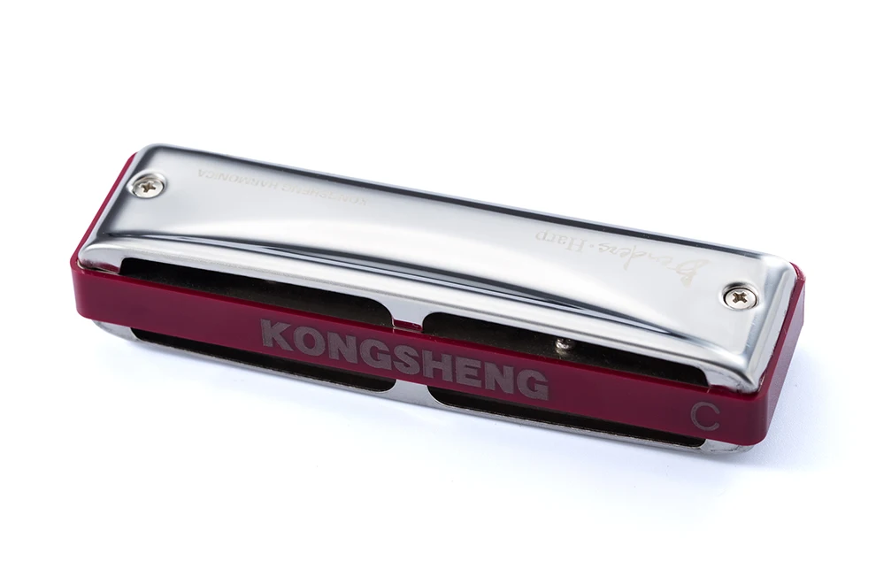 10 Holes Bendersharp  Professional 10 Holes Diatonic Harmonica for Beginner