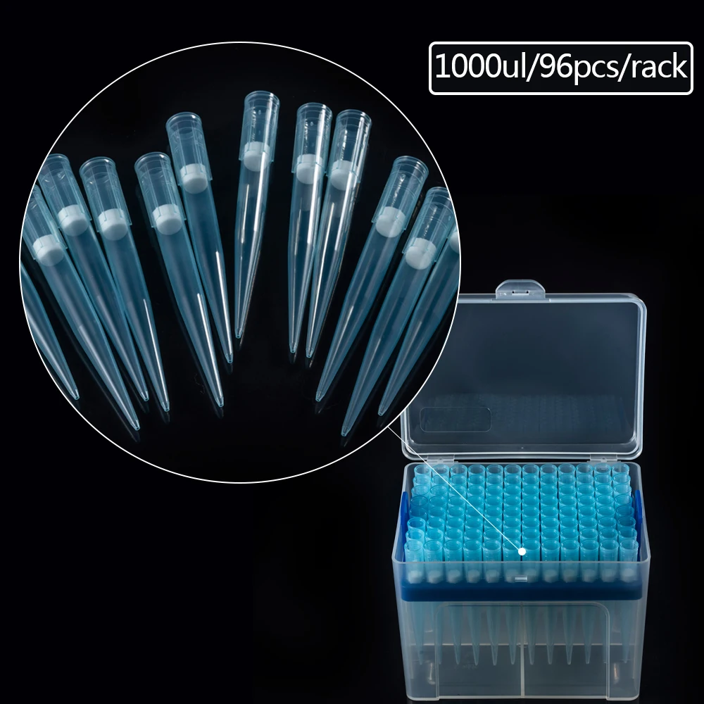 plastic bulk sterile 10ul filter micro pipette tips for laboratory DNase RNase Free