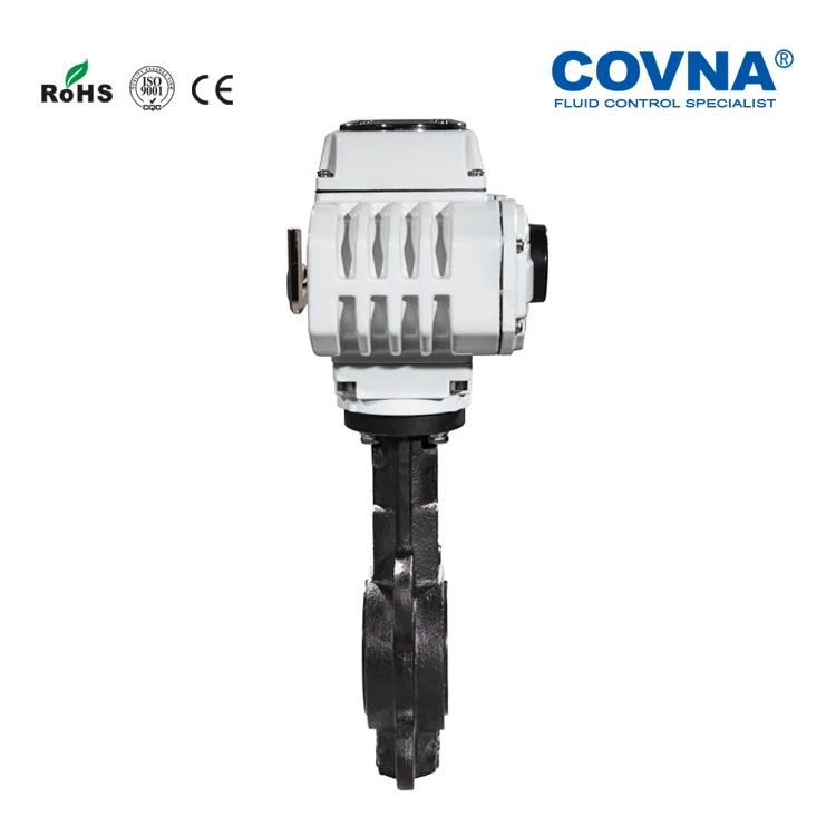 COVNA моторизованный клапан 110v 10-дюймовый электрический клапан-бабочка