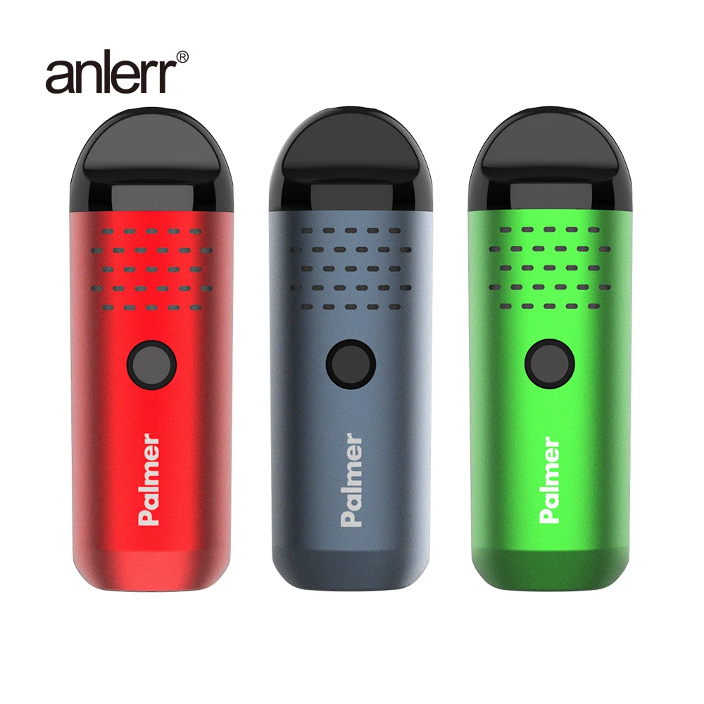 Hot product in US wholesale top anlerr Palmer portable dry herb/wax vaporizer for dry herb pen vaporizador best digital herbal