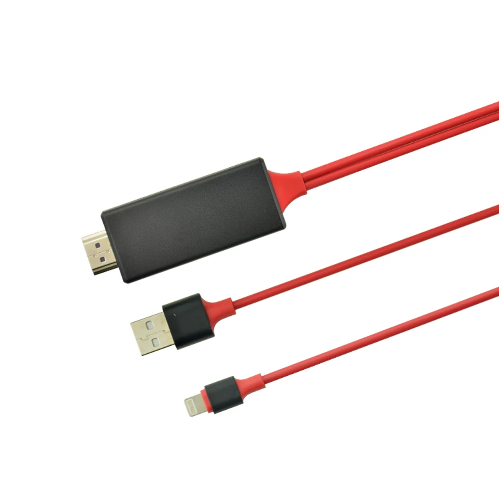 Кабель SIPU usb-hdmi для дисплея hdtv 4k apple ios iphone X 8 7 6 5 ipad