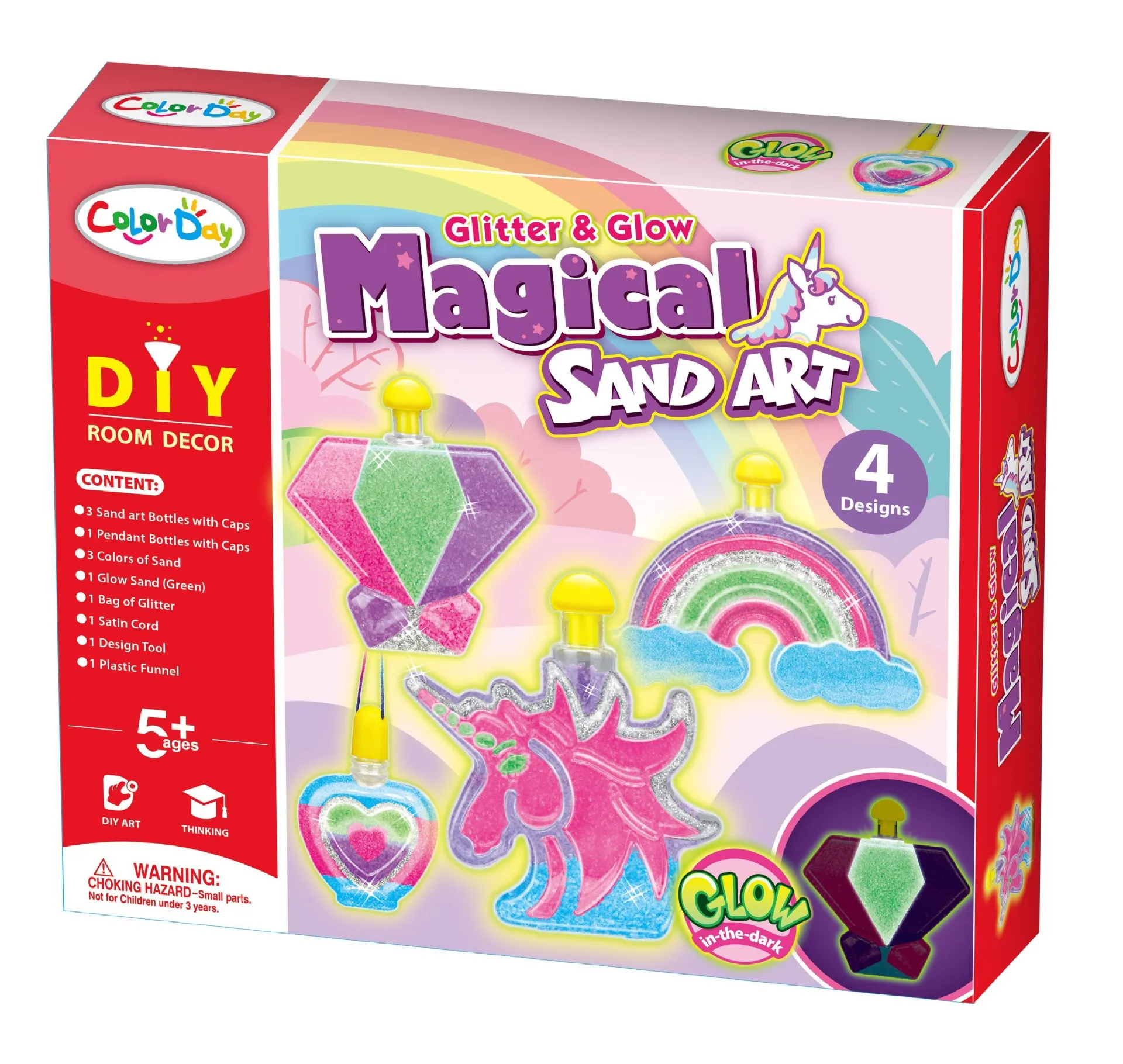 Creative Kids Diy Super Sand Art And Craft Activity Make Your Own Crafts Magical Sand Art Kit For Kids Boys Girls Perfect Gifts