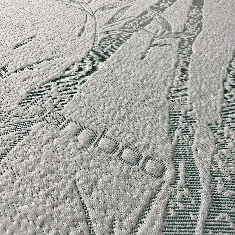 Comfortable Anti-Bacteria Polyester Knitted Jacquard Fabric Mattress Fabric