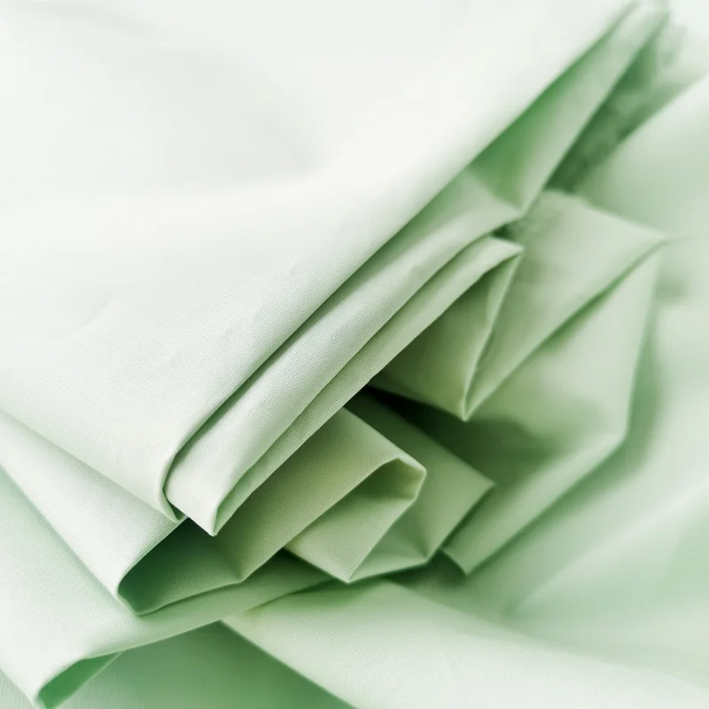 in stock high quality 100%cotton Paper cool feeling fabric cloth for shirt blouse office lady business suit