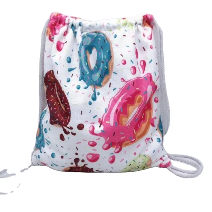 Высококачественная хлопковая велюровая летняя пляжная сумка с сублимационной печатью под заказ с логотипом