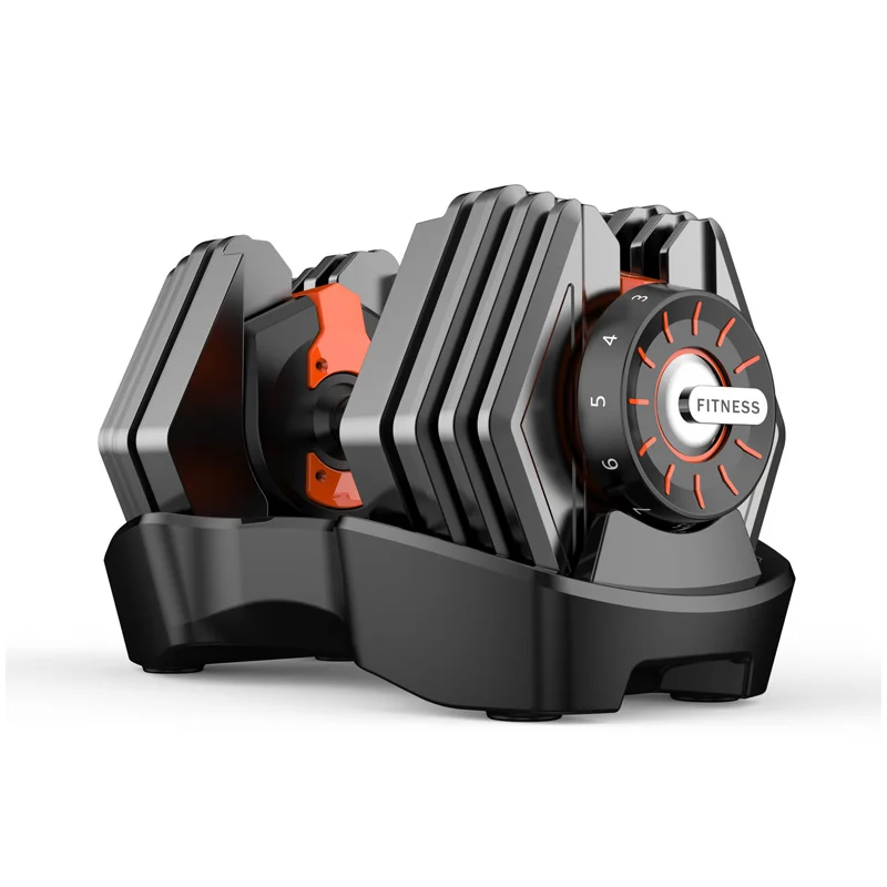 Home Fitness Equipment Dumbbell Hot Selling 15kg Adjustable Dumbbell With Low MOQ