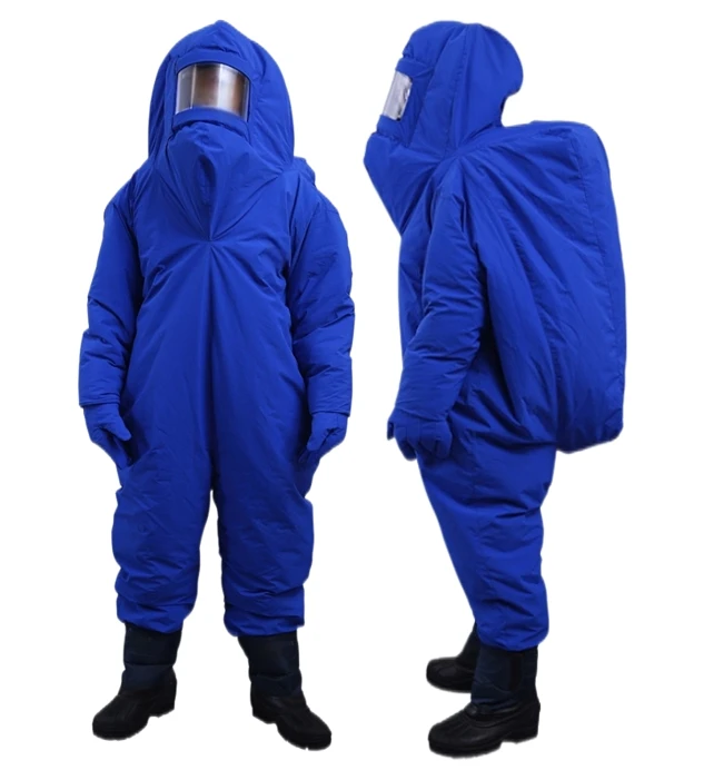 Liquid Nitrogen Safety Work Anti-low-temperature clothes Cryogenic Suit