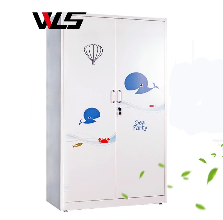 manufacturer wholesale price wardrobe cabinet  bedroom furniture two door wardrobe