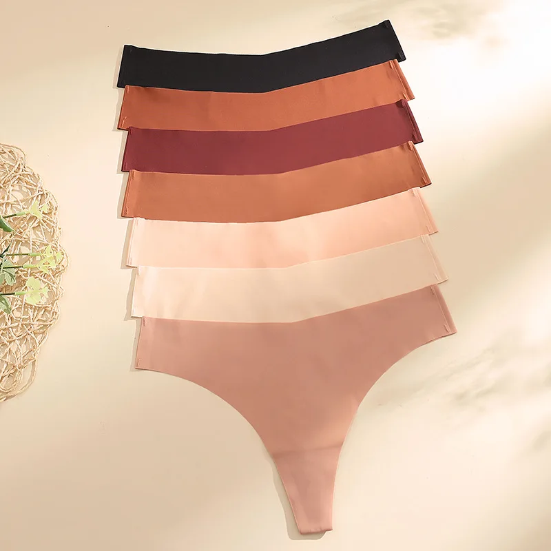 Бесшовное нижнее белье из чистого хлопка с низкой талией