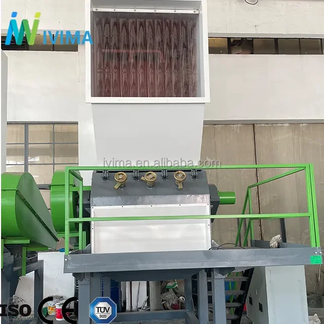 2022 hot sale PP PE film crusher machine/hard plastic pet bottles crushing machine/woven bag grinder for sale