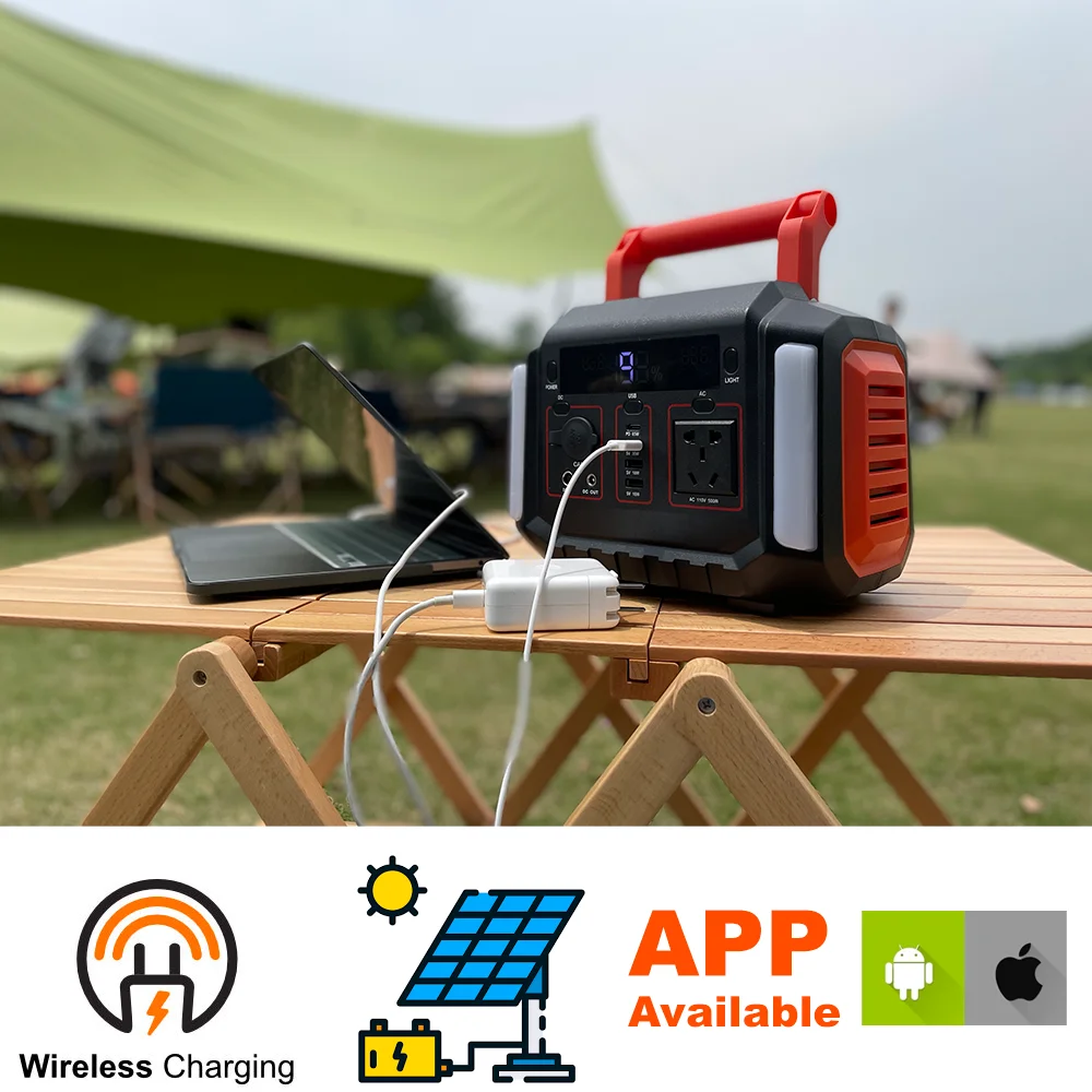 Outdoor storage 6000w portable external mobile dc battery generator outdoor power station portable power supply 230wh