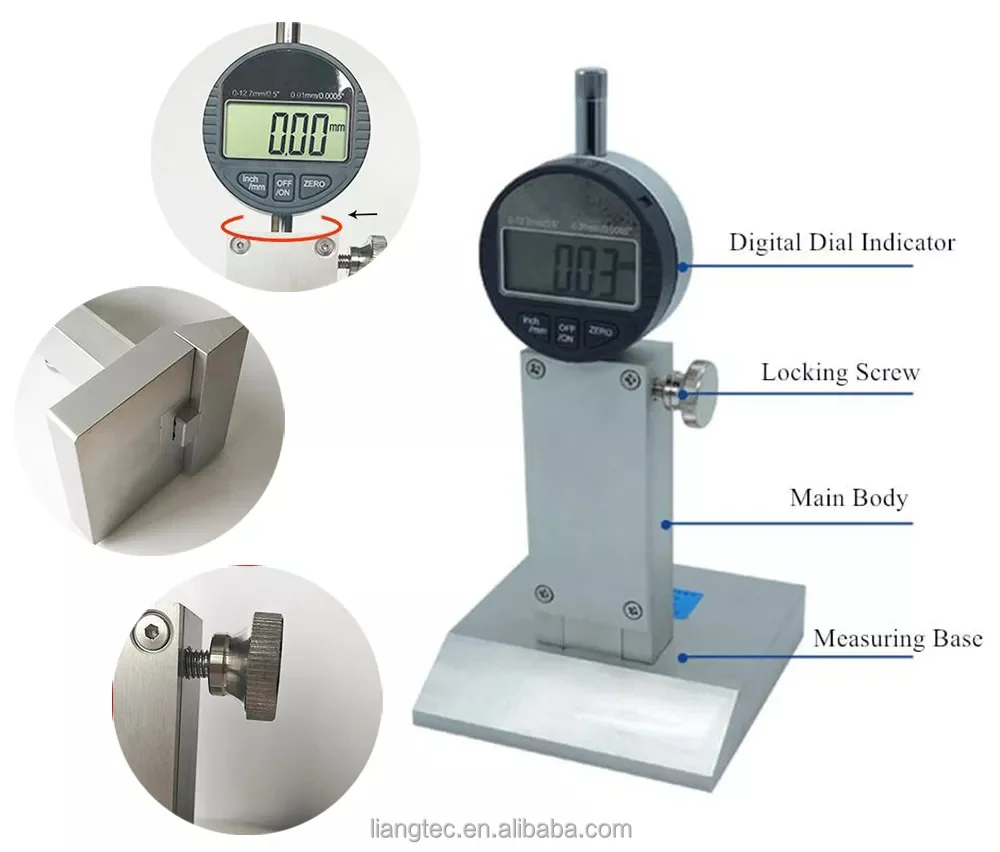 950A цифровой циферблатный индикатор высокой точности датчики тестер устройства цифровой дорожной разметки прибор для измерения толщины