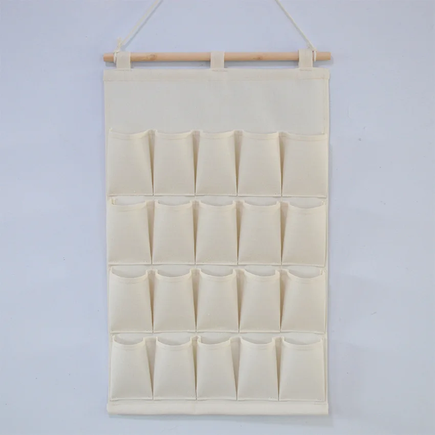 Personalized Hanging Organiser Countdown Canvas Polyester Blank Sublimation Christmas Advent Calendar