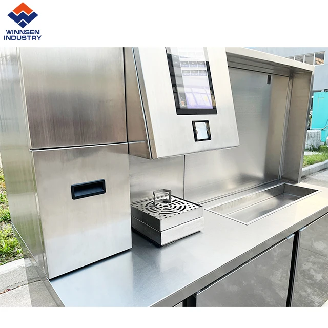New Design Commercial Automatic Bubble Tea Counter / Perfect Customize Drink Station Bubble Tea Counter And Milk Tea Equipment