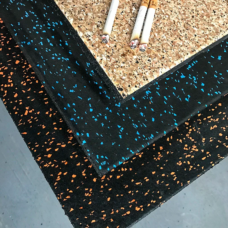 50cm*50cm EPDM  rubber flooring rubber tiles  rubber gym mat for indoor area