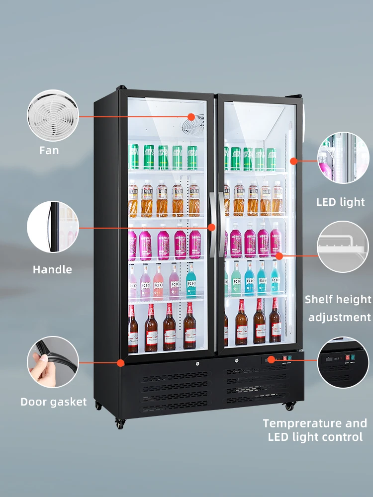Milk Cooler Refrigeration Equipment Domestic Fridge Display Fridge Commercial Refrigerator
