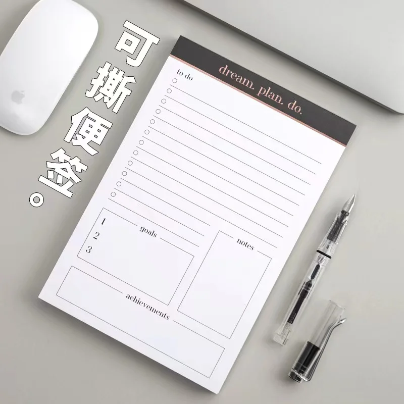 Perforated tear Off Pages lined legal pad writing pads custom notepad