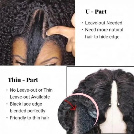 new arrivals v part wig human hair brazilian virgin hair kinky curly hair v part wig