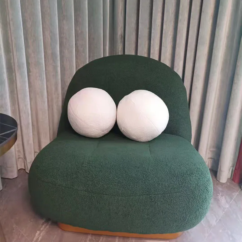 Hot Sale Decorative 25cm Boho Round Cushion Bedroom And Chair Boucle Ball Pillow