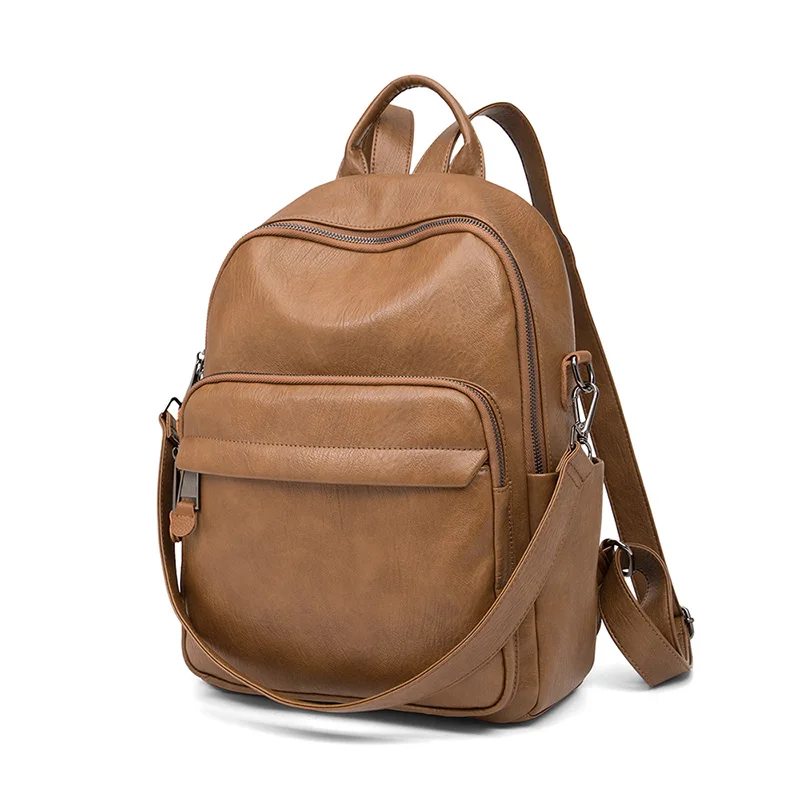 New Low MOQ Black Waterproof Girls School Bags Big Capacity ladies Luxury Bags Women bagpack backpack