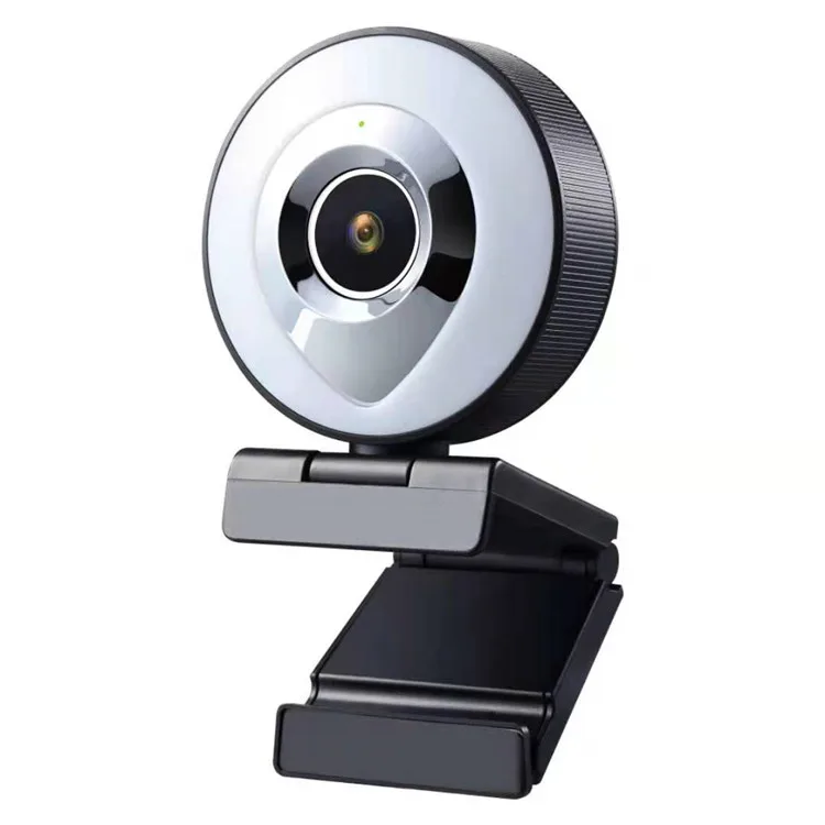 Good Quality Advanced Auto-Focus Adjustable Brightness 2K/1080P Webcam with Touch Control