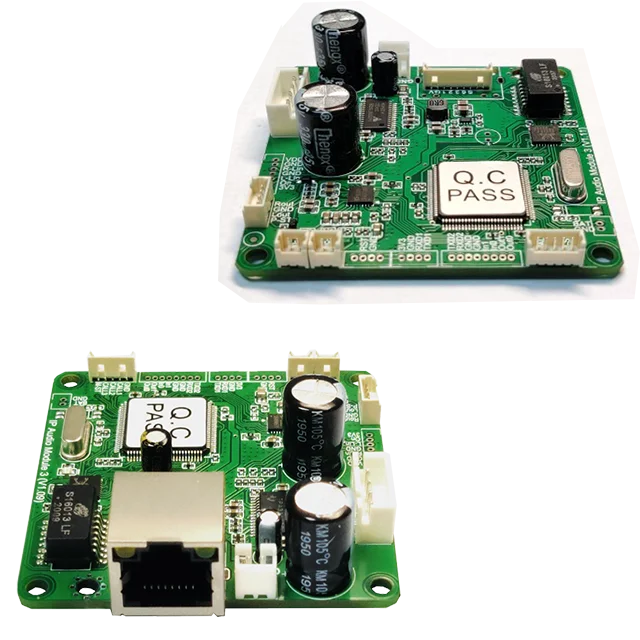 SINREY SIP2403V digital broadcasting and two-way intercom PCB board network audio pcb board