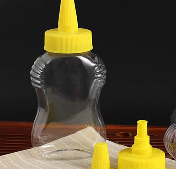 Hot selling wholesale price food grade 500g plastic squeeze bottle for honey squeeze honey plastic bottle