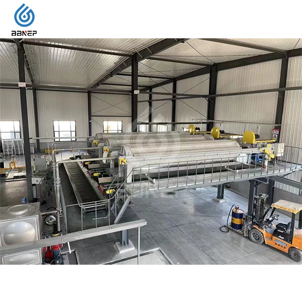 Automatic Ceramic Filter Press Equipment for Kaolin Clay Water Treatment with New Engine