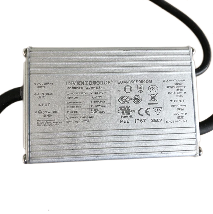 50watt Inventronics led light driver inventronics led driver 50w led driver
