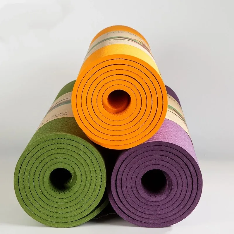 2024 Customize Logo Private Label Fitness Exercise Yoga Mat Eco-Friendly Non Slip Yoga Mats Pilates Mats
