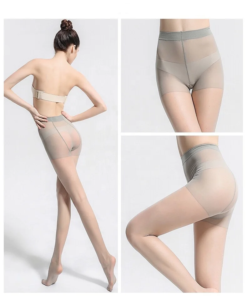 Женские Medias De Mujer ультра-тонком каблуке пикантная обувь из дышащего нейлона анти-крюк шелковые чулки