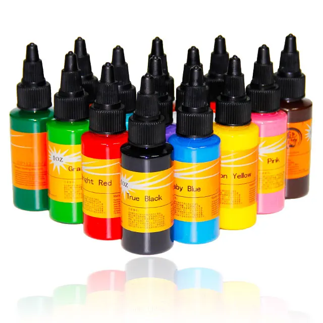 HAOTATTOO Tattoo Pigment Color Tattoo Pure Black Pigment Cut Line Fog Totem Tattoo Ink