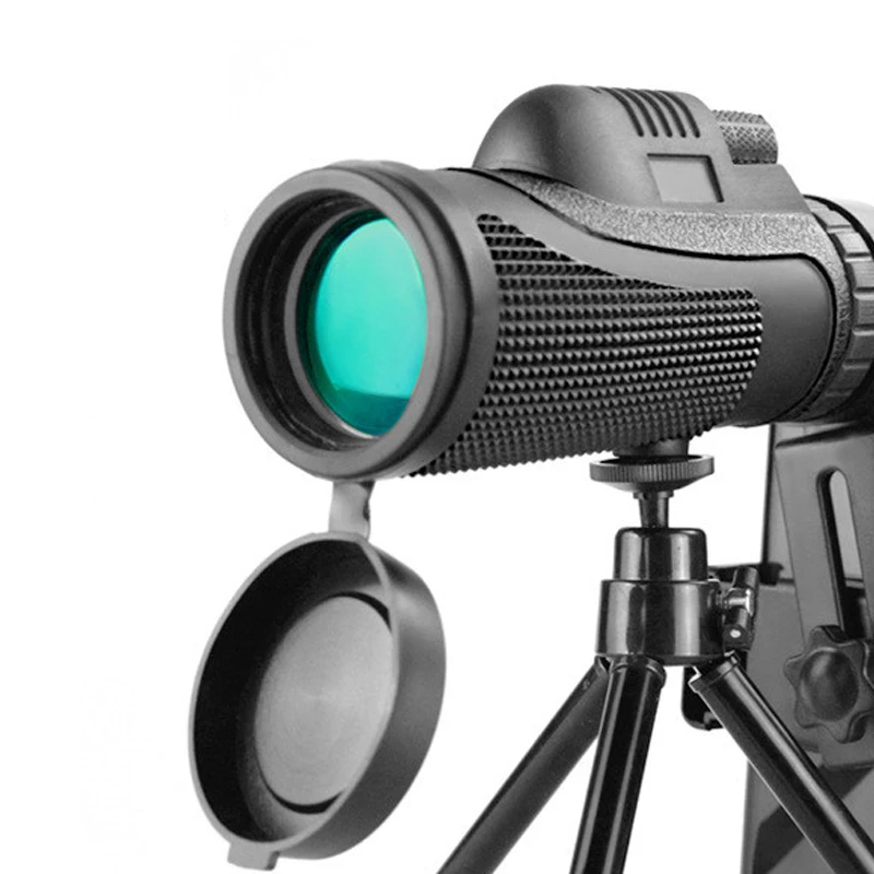 Wholesale Hot Sale Large Scope Portable Night Vision Monocular Telescope With Smartphone Holder & Tripod