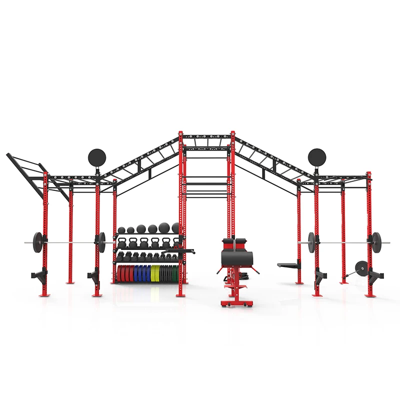 Manufacturers custom logo fitness rigs monkey bars pull up stand big rigs rack gym equipment