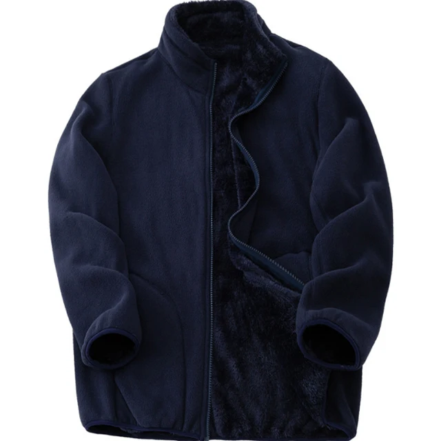 Autumn and winter new warm fleece warm jacket outdoor couple models for men and women