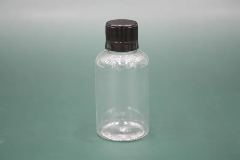 Amber Plastic Lotion Bottle Flip Top Cap Bottle Hotel Travel Size Mini Shower Gel Body Wash Toner PET Bottle