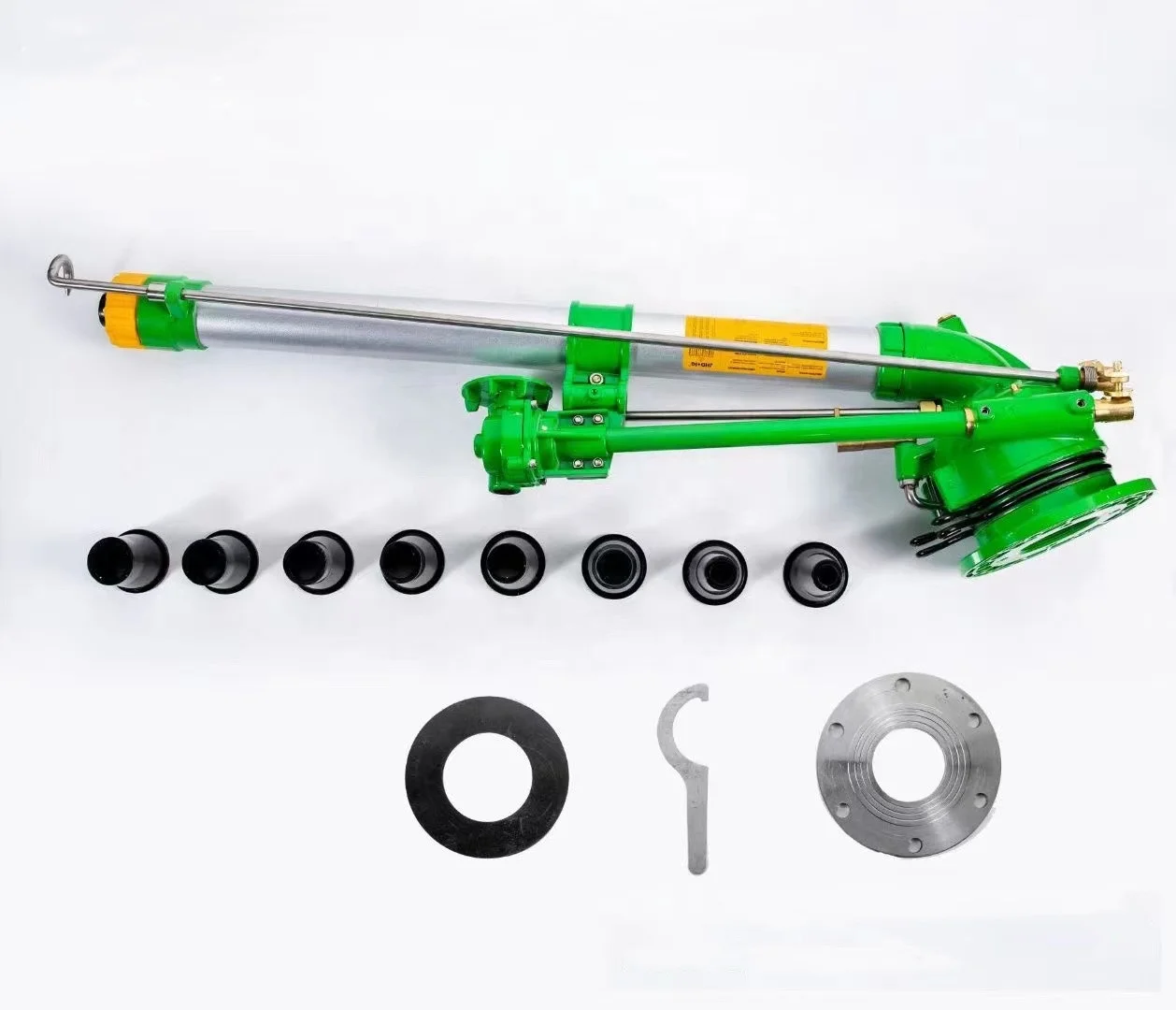 80m Big Rain Gun Sprinkler for Agricultural Farm Irrigation Dustproof Brass 360 Gear Drive Nozzle Water watering Function