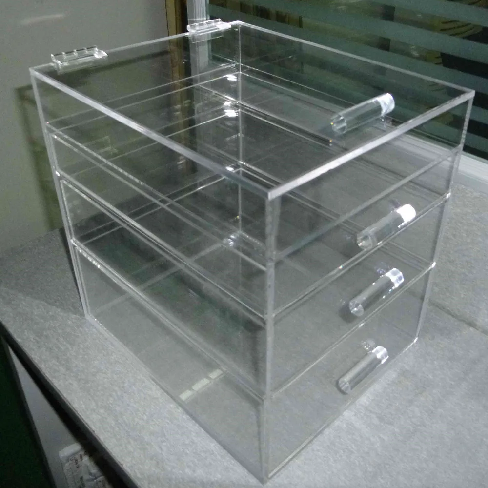 Прозрачные акриловые ящики ящики-органайзеры