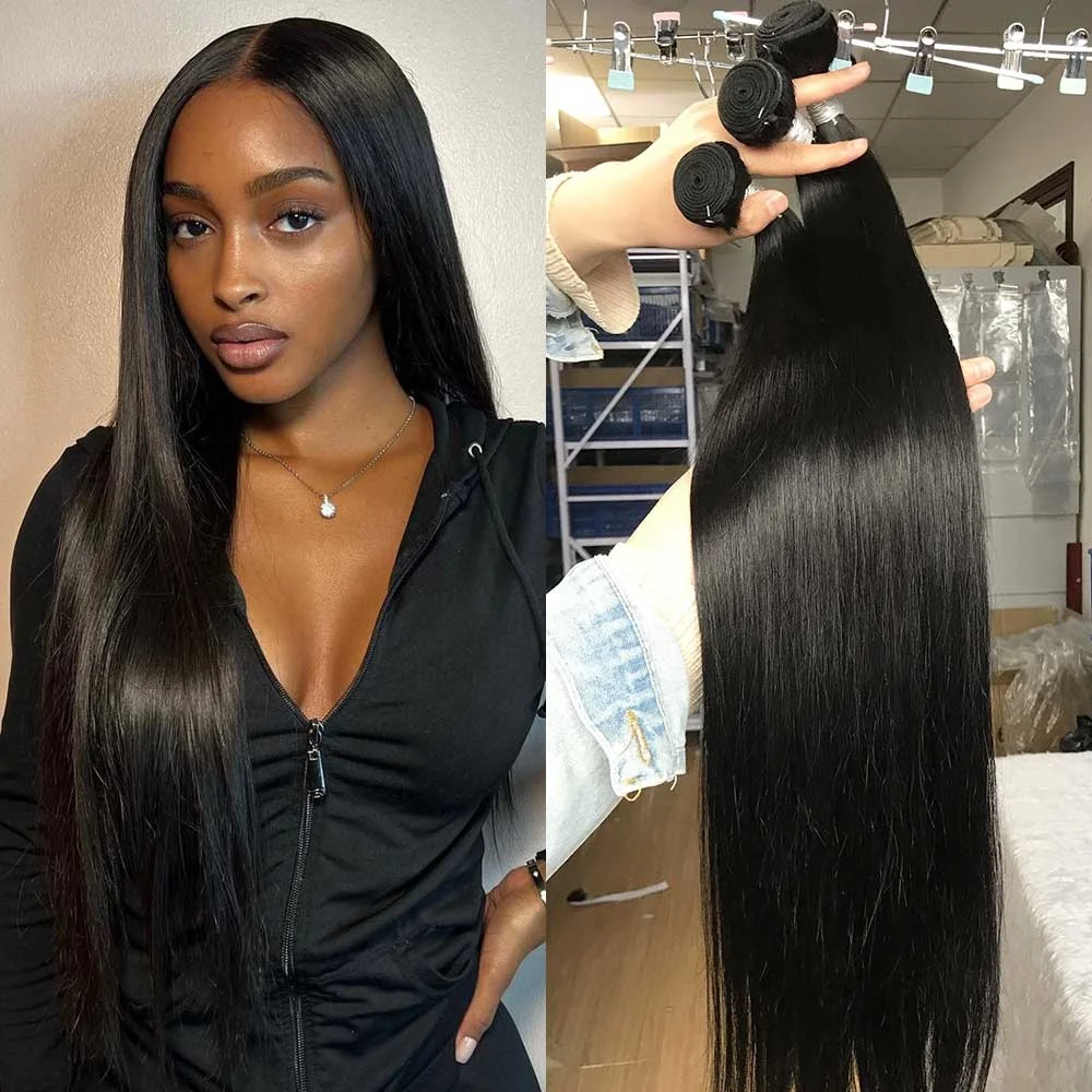 Raw Unprocessed Raw Virgin Temple Hair Bundle Cambodian Virgin Cuticle Aligned Hair 12 A No Tangle No Shedding Double Drawn Hair