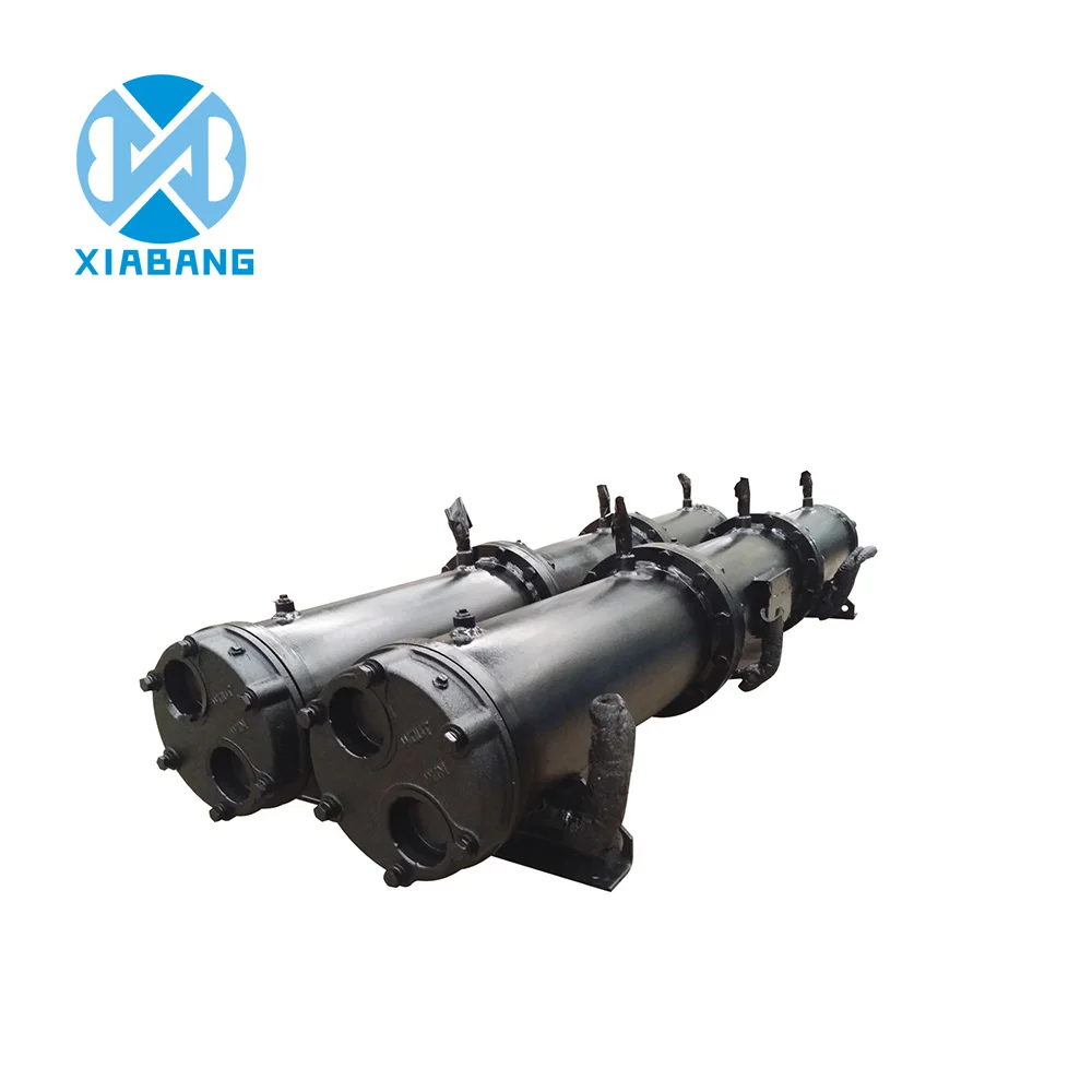 30TR U Tube Type Heat Exchanger Condenser Brass Brazing For Diesel Engine