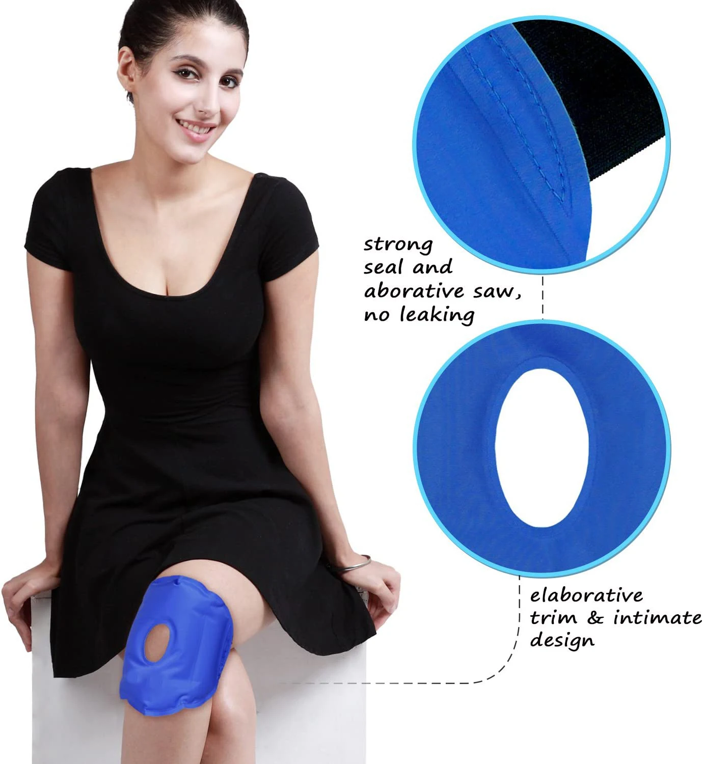 Wholesale Knee Ice Compress Reusable Hot And Cold Gel Pack Nylon Material Relieve Knee Pain