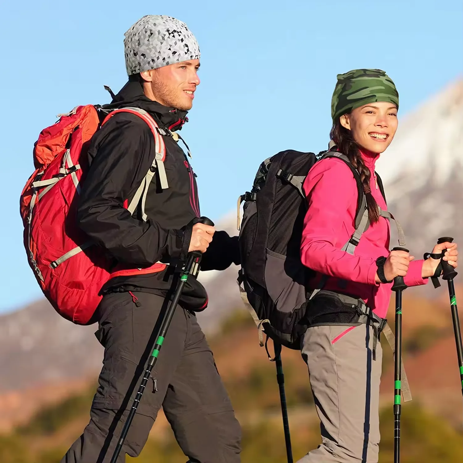 LRT Moisture Wicking Safety Helmet Inner Liner Skull Cap Custom Quick Dry Camouflage Cycling & Mountaineering Skull Cap