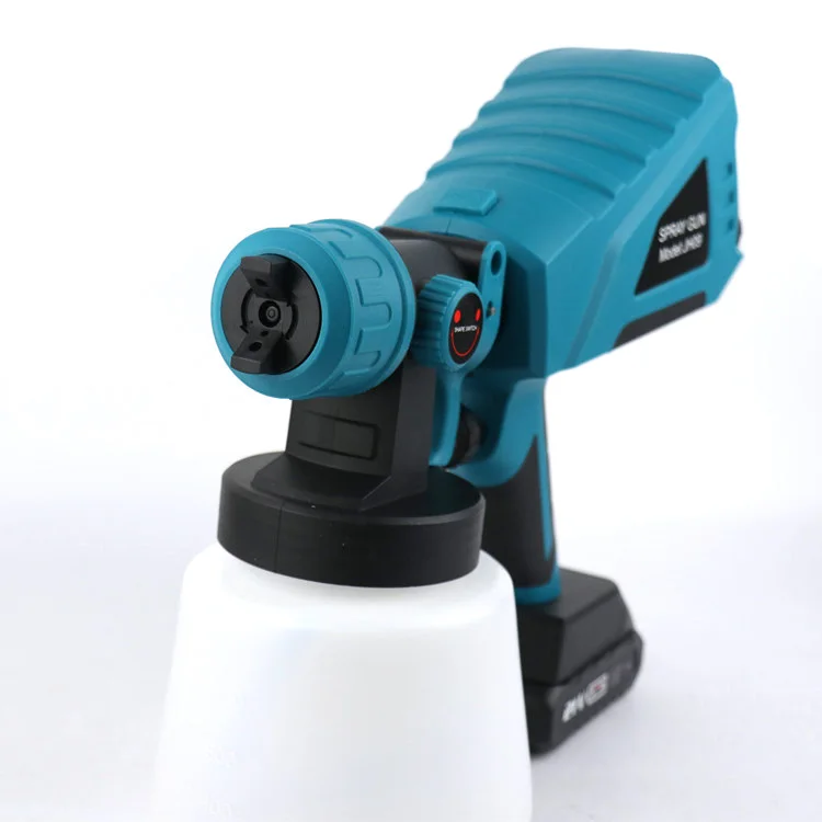 2022 Customized Cordless Paint Sprayer Professional Airless Water Garden Texture Painting Ceiling 20V Battery Spray Gun