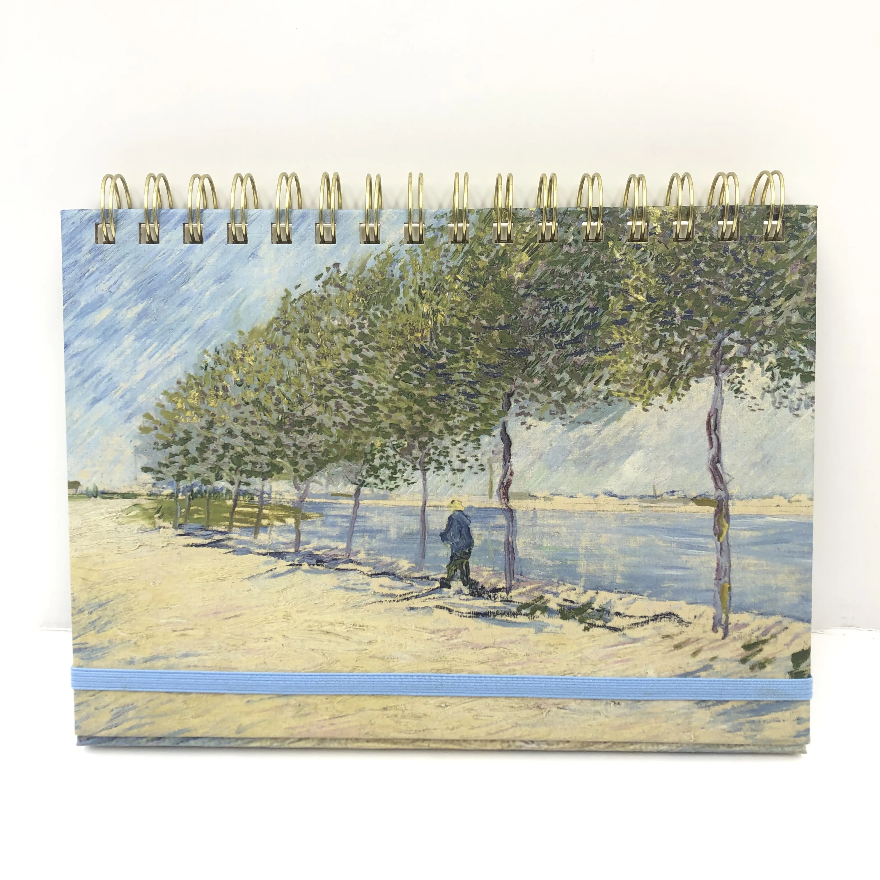 2022 Planner Seine Custom Logo Hardcover A5 Notebook Budget Daily Spiral Planner