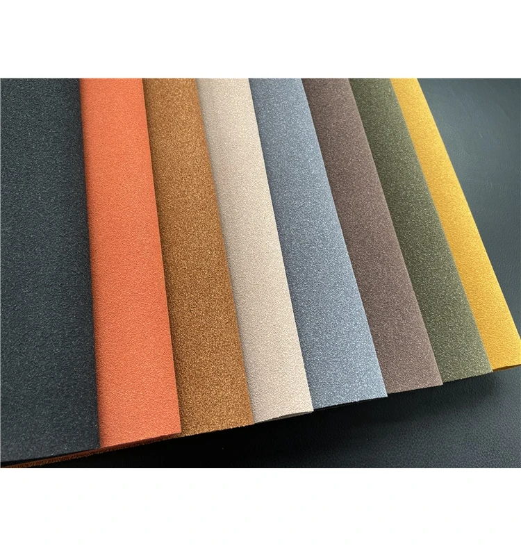 Заводская цена, новейшая ткань из флока, ПВХ, двухсторонняя бархатная ткань