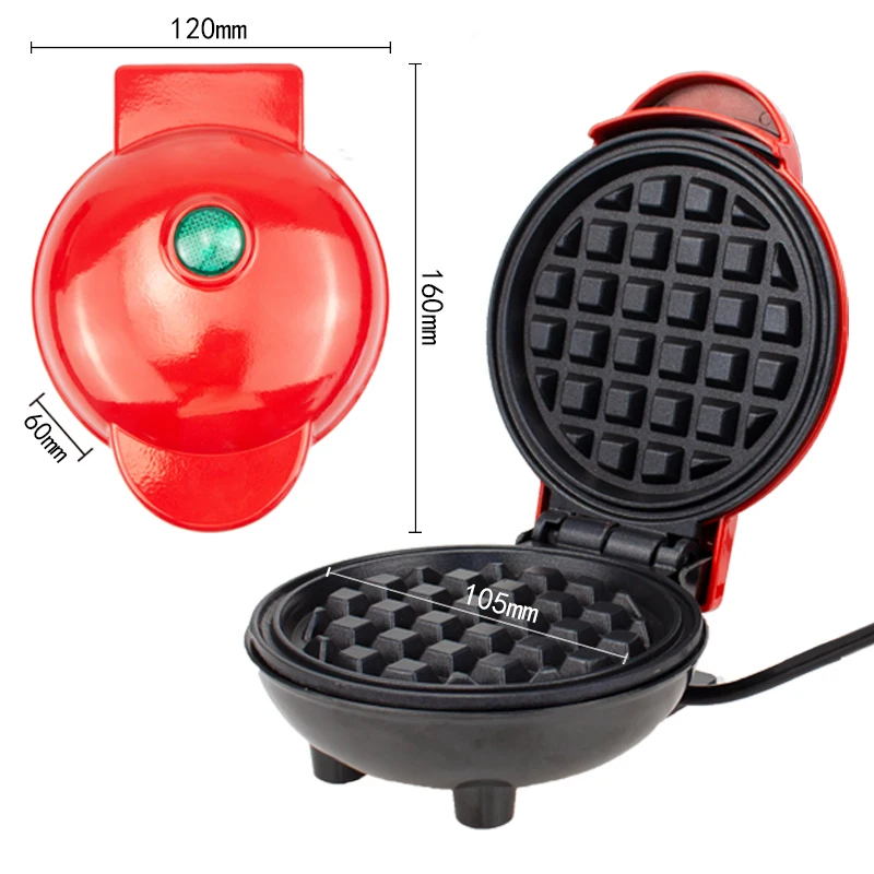 Mini electric Waffles Maker Bubble Egg Cake Oven Breakfast Waffle Machine Egg Cake Oven Pan Eggette Machine Mini Waffle Pot