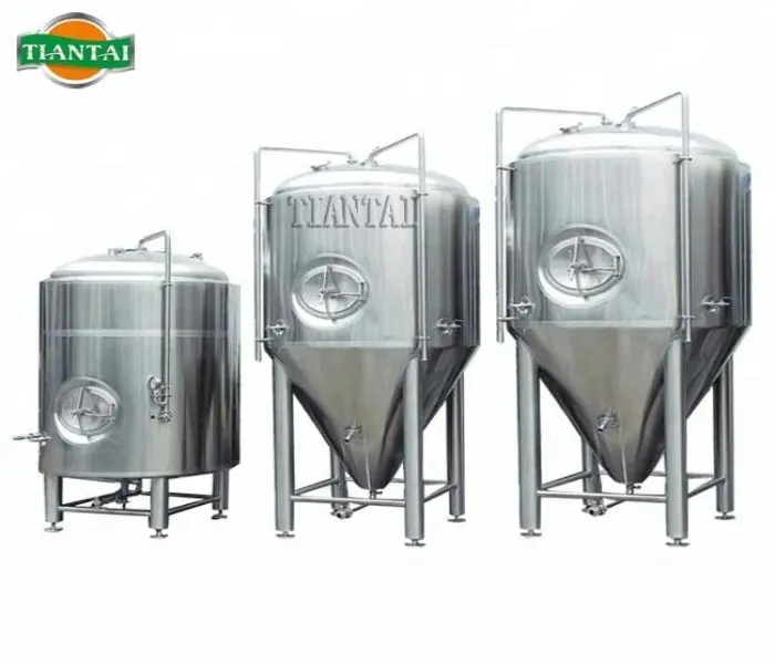 Brewery Equipment 200L Double Wall Fermenter, Beer Fermentation Tank For Wort Fermentation Or Maturation