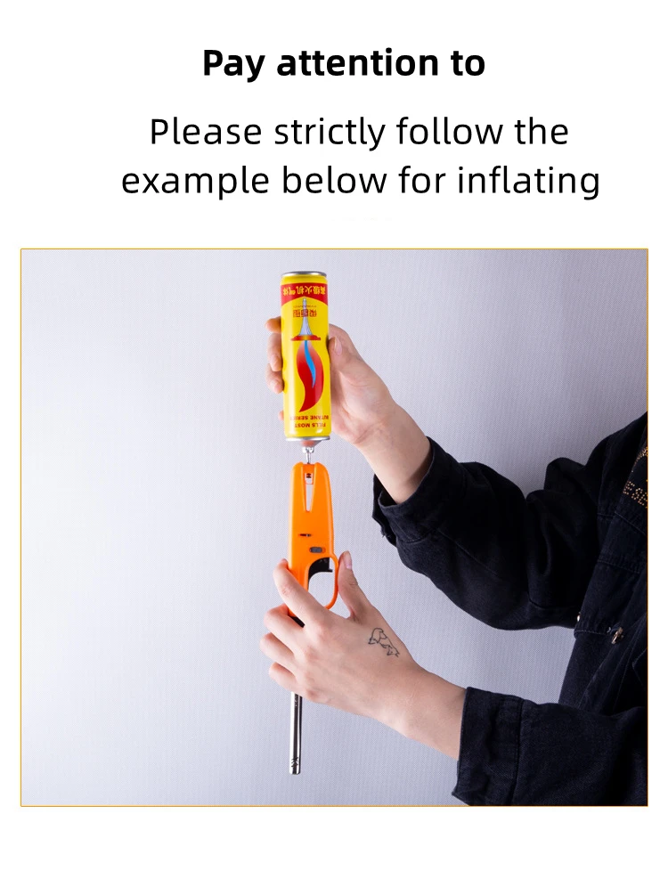 Wholesale Butane Refillable Gas Lighter for Kitchen Multiple Use Jet Torch Lighter Gas With Gift Box