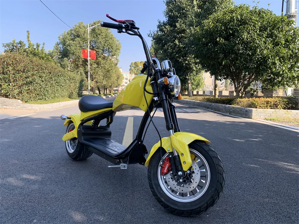 Eec Approved Street Legal Fast Speed 2 Wheels Front Fat Tire Type Electric Motorcycle Scooter